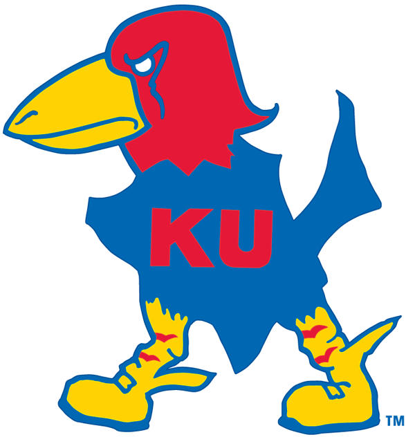 Kansas Jayhawks 1929-1940 Primary Logo DIY iron on transfer (heat transfer)